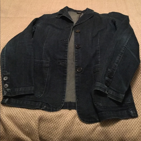🌞 2x$15 GAP jean blazer - Picture 1 of 3